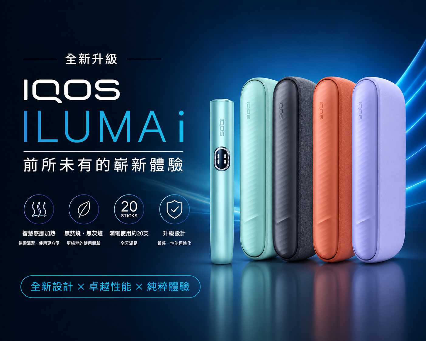 IQOS主機 IQOS ILUMA i適用TEREA煙彈